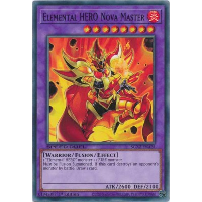 Elemental HERO Nova Master - SGX2-ENA25