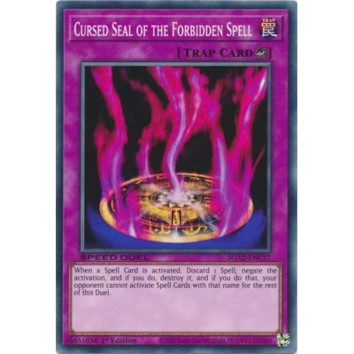 Cursed Seal of the Forbidden Spell - SGX2-ENC17