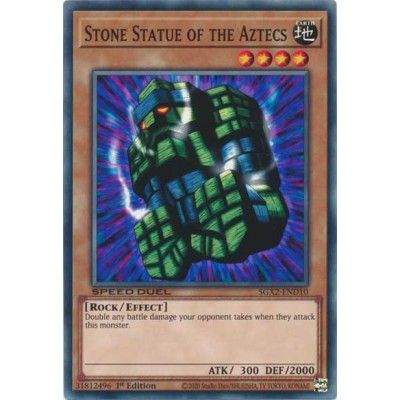 Stone Statue of the Aztecs - SGX2-END10