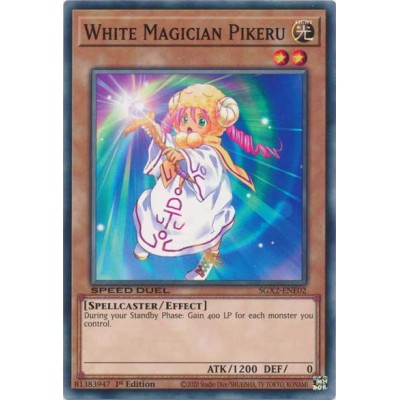 White Magician Pikeru - SGX2-ENE02