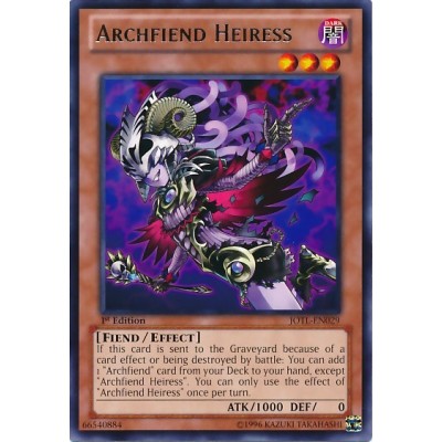 Archfiend Heiress - JOTL-EN029 x