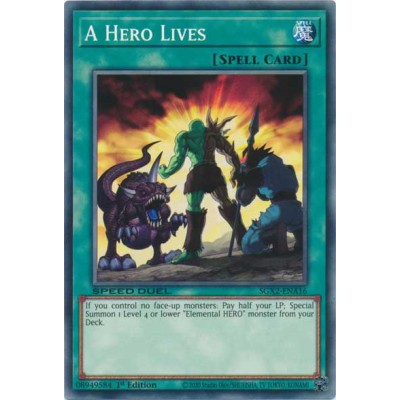 A Hero Lives - SGX2-ENA16 - Secret Rare