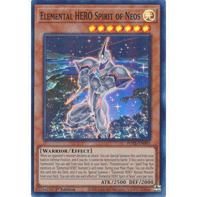 Elemental HERO Spirit of Neos - POTE-EN001