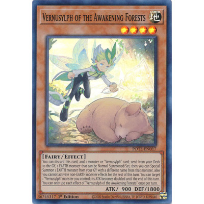 Vernusylph of the Awakening Forests - POTE-EN017