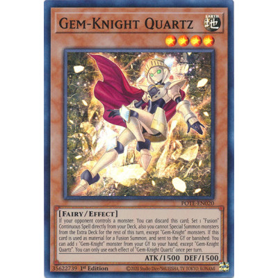 Gem-Knight Quartz - POTE-EN020