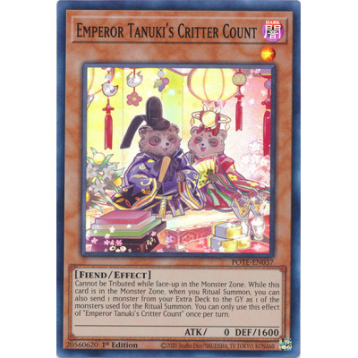 Emperor Tanuki's Critter Count - POTE-EN037