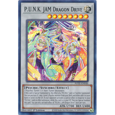 P.U.N.K. JAM Dragon Drive - POTE-EN046