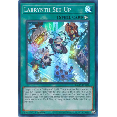 Labrynth Set-Up - TAMA-EN022