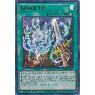 Runick Tip - TAMA-EN029