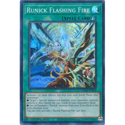 Runick Flashing Fire - TAMA-EN030