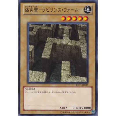 Labyrinth Wall - BE01-JP031