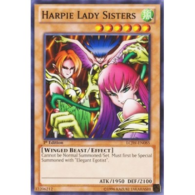 Harpie Lady Sisters - DLG1-EN027 - Nova