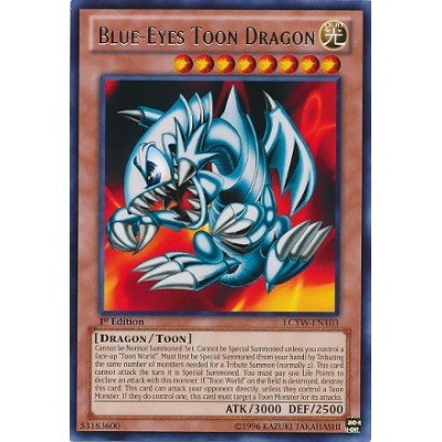 Blue-Eyes Toon Dragon - DLG1-EN051