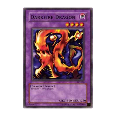 Darkfire Dragon - 25th - LOB-EN019