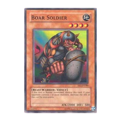 Boar Soldier - 25th - SRL-EN089