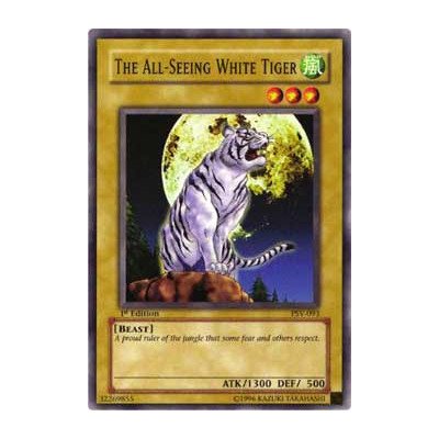 The All-Seeing White Tiger - 25th - PSV-EN093