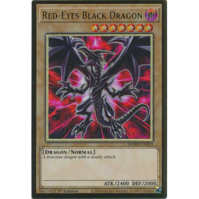 Red-Eyes Black Dragon - MGED-EN003