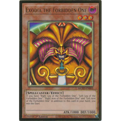 Exodia the Forbidden One - MGED-EN005