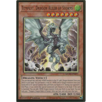 Tempest, Dragon Ruler of Storms - MGED-EN011