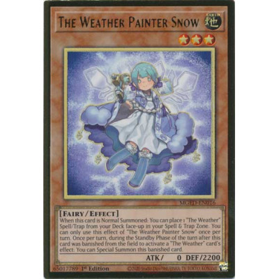 The Weather Painter Snow - MGED-EN016