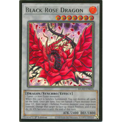 Black Rose Dragon - MGED-EN026 - Versão 1