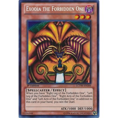 Exodia the Forbidden One - LCYW-EN306