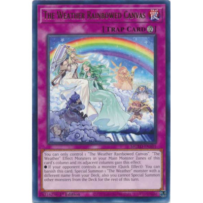 The Weather Rainbowed Canvas - MGED-EN101