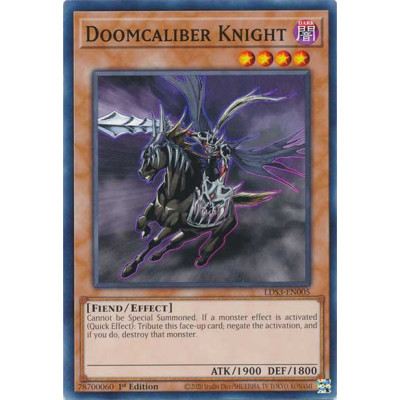 Doomcaliber Knight - LDS3-EN005