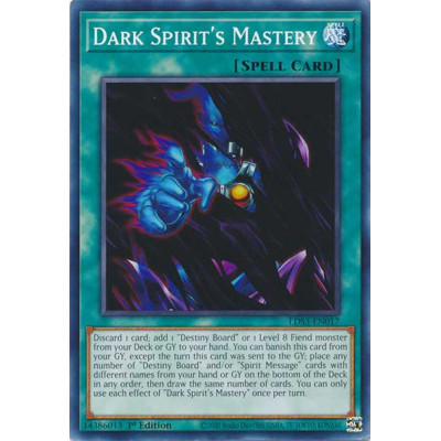 Dark Spirit's Mastery - LDS3-EN017