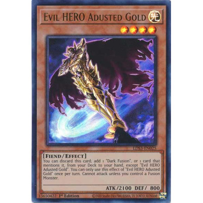 Evil HERO Adusted Gold - LDS3-EN025 - BLUE