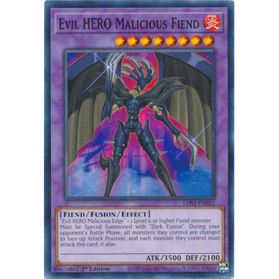 Evil HERO Malicious Fiend - LDS3-EN032