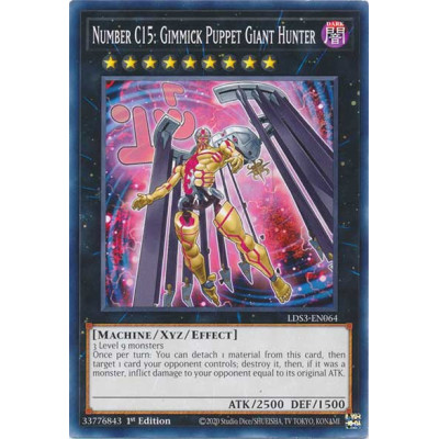 Number C15: Gimmick Puppet Giant Hunter - LDS3-EN064