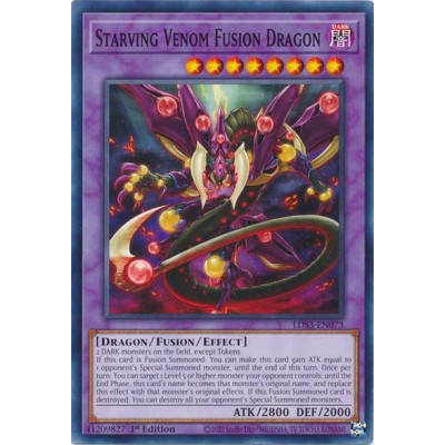 Starving Venom Fusion Dragon - LDS3-EN073