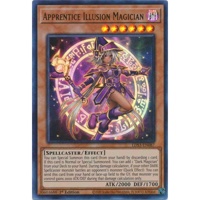 Apprentice Illusion Magician - LDS3-EN087 - RED