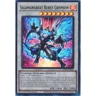 Salamangreat Burst Gryphon - LD10-EN004