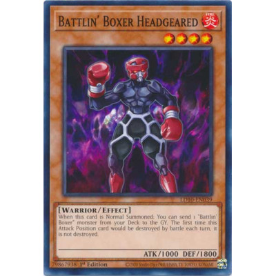 Battlin' Boxer Headgeared - LD10-EN039