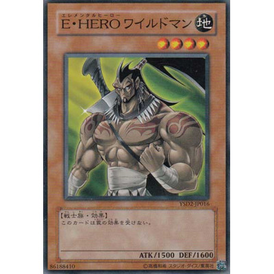 Elemental HERO Wildheart - YSD2-JP016