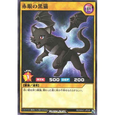 Red-Eyes Black Cat - RD/MAX1-JP026