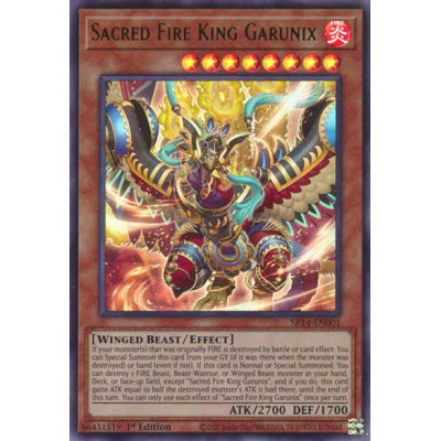 Sacred Fire King Garunix - SR14-EN001