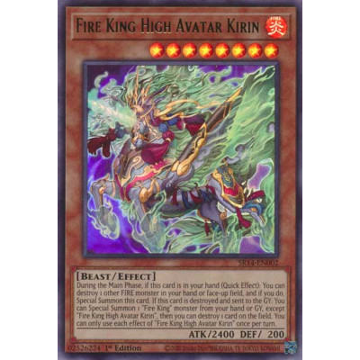 Fire King High Avatar Kirin - SR14-EN002