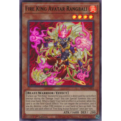 Fire King Avatar Rangbali - SR14-EN003