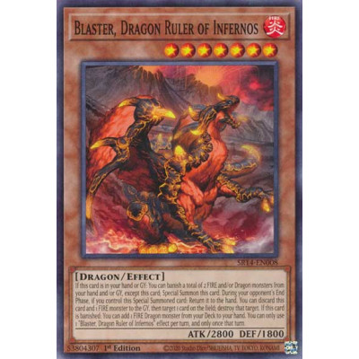 Blaster, Dragon Ruler of Infernos - SR14-EN008