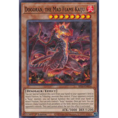 Dogoran, the Mad Flame Kaiju - SR14-EN014