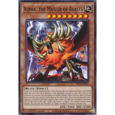 Alpha, the Master of Beasts - SR14-EN022