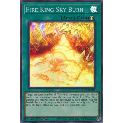 Fire King Sky Burn - SR14-EN025