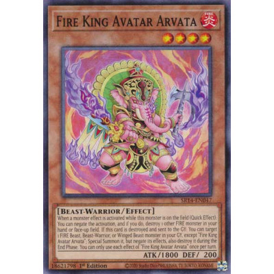 Fire King Avatar Arvata - SR14-EN047