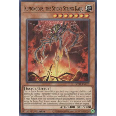 Kumongous, the Sticky String Kaiju - SDBT-EN010