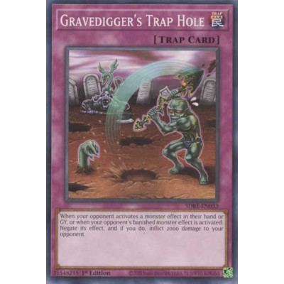 Gravedigger's Trap Hole - SDBT-EN033