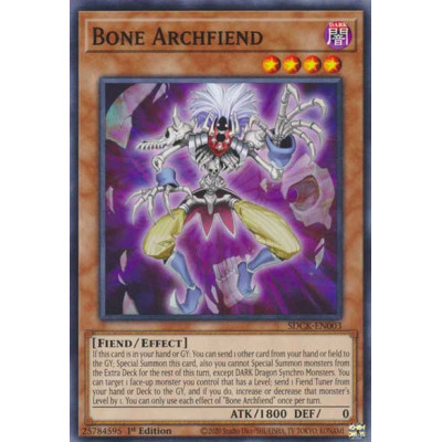 Bone Archfiend - SDCK-EN003