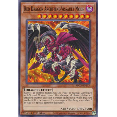 Red Dragon Archfiend/Assault Mode - SDCK-EN017